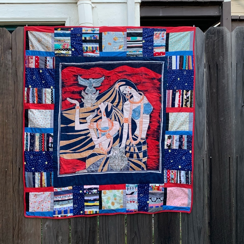 Handmade Wall Art Quilt Display